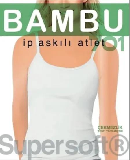 Star 701 Kadın  Bambu İp Askılı  Atlet resmi