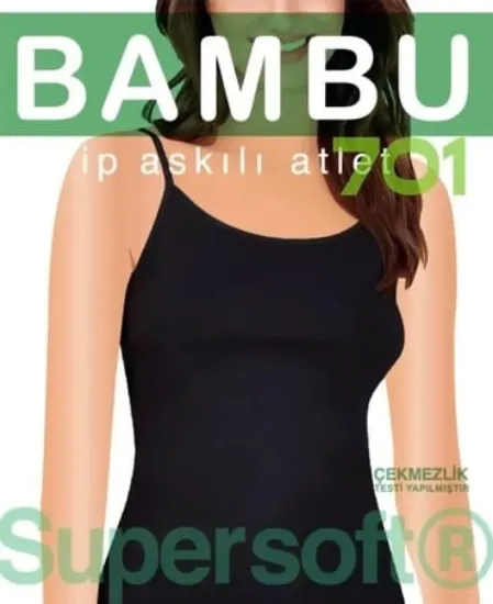 Star 701 Kadın  Bambu İp Askılı  Atlet resmi