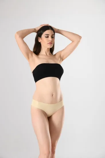 Miss fit 12583 Lazer Kesim Silikonlu Slip resmi