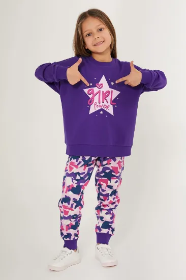 Roly Poly 3278-2 Kız Çocuk Uzun Kollu Takım resmi