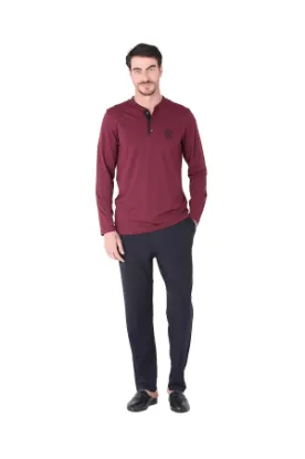 D'S Damat 221001 Uzun Kol Pijama Takımı resmi