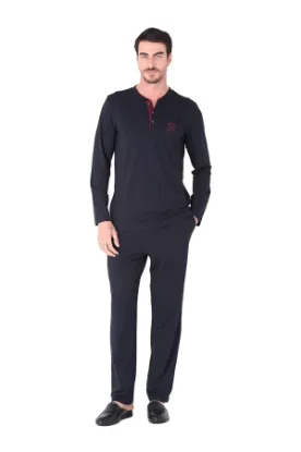 D'S Damat 221001 Uzun Kol Pijama Takımı resmi