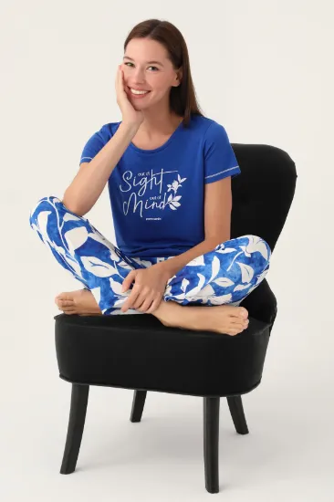 Pierre Cardin 8833-S Kadın Kısa Kol Pijama Takımı resmi