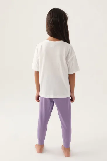 US Polo 1818-G Kız Çocuk Pijama Takım resmi