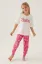 Barbie L1704-G Kız Çocuk Kısa Kol Pijama Takımı resmi