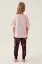 Barbie L1704-G Kız Çocuk Kısa Kol Pijama Takımı resmi