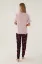 Barbie L1704-S Kadın Kısa Kol Pijama Takımı resmi