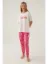 Barbie L1704-S Kadın Kısa Kol Pijama Takımı resmi