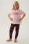 Barbie L1704-3 Kız Çocuk Kısa Kol Pijama Takımı resmi