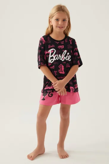 Barbie L1705-3 Kız Çocuk Şort Takımı resmi