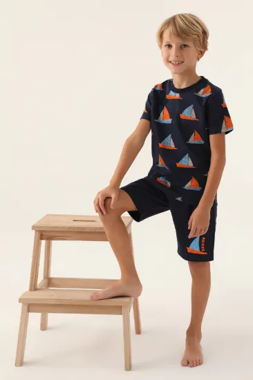 RolyPoly 3372-2 Erkek Çocuk T-short Şort Takım resmi