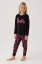 Barbie L1766-3 Kız Çocuk Uzun Kol Pijama Takımı resmi