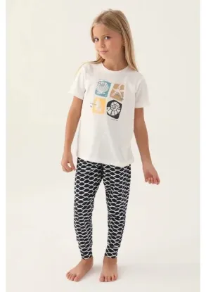 Arnetta 2871-2 Kız Çocuk Pijama Takımı resmi