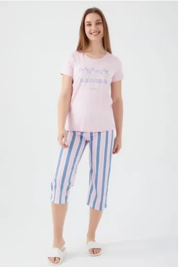 Pierre Cardin 8595 Bayan Kısa Kol Pijama Takımı resmi