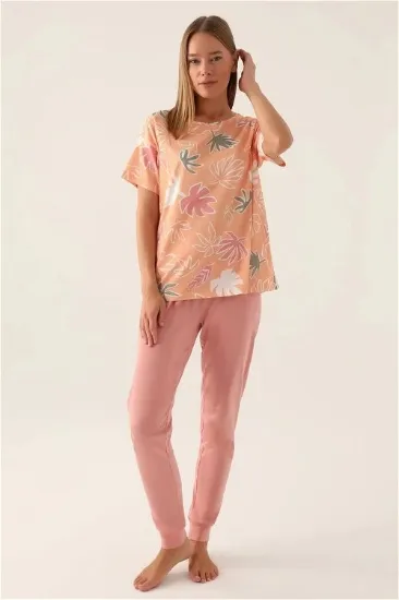 RolyPoly 3386-S Kadın Kısa Kol Pijama Takımı resmi