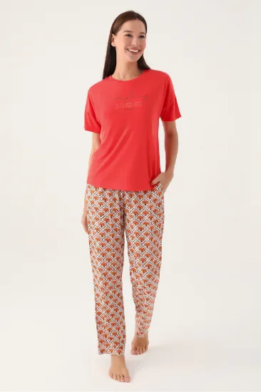 Pierre Cardin PC8822-S Kısa Kol Pijama Takım resmi