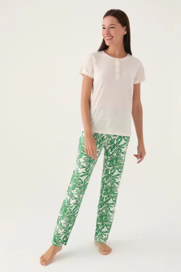 Pierre Cardin PC8806-S Kısa Kol Pijama Takım resmi