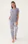 Pierre Cardin 8801-S Bayan Kısa Kol Pijama Takım resmi