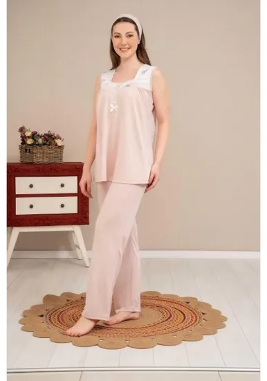 Ba-Ha 4521 Sabahlıklı Lohusa Pijama Takımı resmi