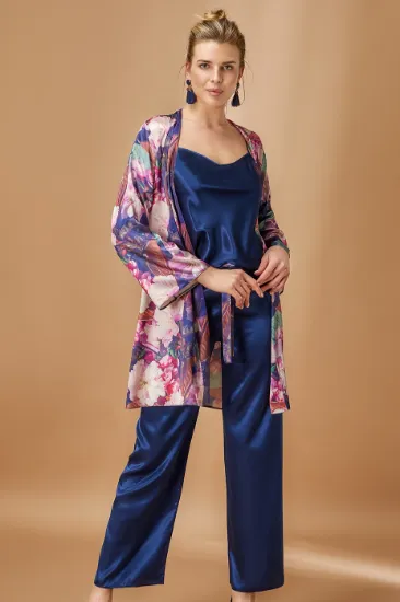 Nurteks 5951 Battal Sabahlıklı Pijama Takım resmi