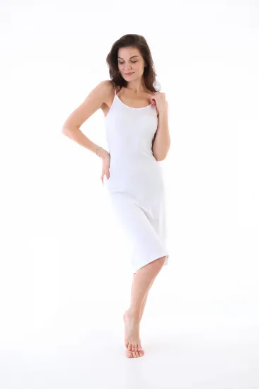 Freshness 3165  Kadın Modal Askılı Jüpon Kombinezon resmi
