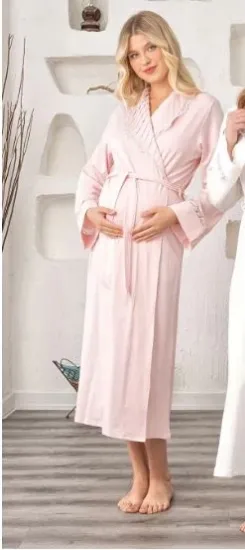 Bone 5930 Lycra Nevrürlü Şal Yaka Sabahlık resmi