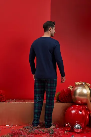 Ower Sleep 1586 Erkek Uzun Kol Pijama Takımı resmi