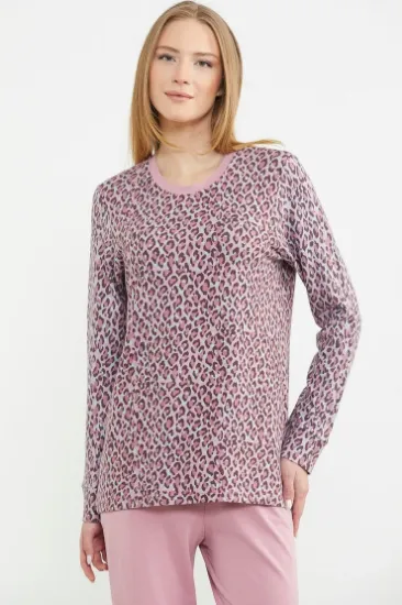 Sementa 76413 Leopar Kombinli Pijama Takımı resmi