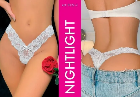 Nightlight 9122 Fiyonklu Dantel Fantazi Külot resmi