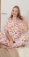 Alissa 6274 Kadın Armut Desenli Patlı Pijama Takımı resmi