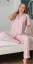 Alissa 6249 Kadın Çizgili Patlı Pijama Takımı resmi