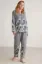 Nautıca W617 Kadın Uzun Kollu Önden Düğmeli Pijama Takımı resmi