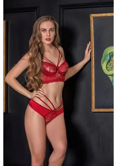 Gallipoli 31632 Transparan Bralet Ve String Takım resmi