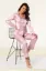 Freshness 2045 Saten Gömlek Yaka Patlı Pijama Takımı resmi
