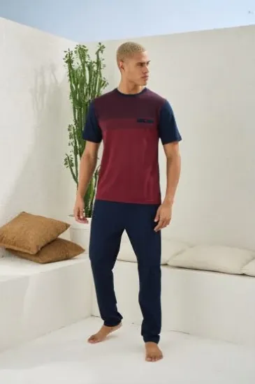 Kocabey 2094 Erkek O Yaka Pijama Takım resmi