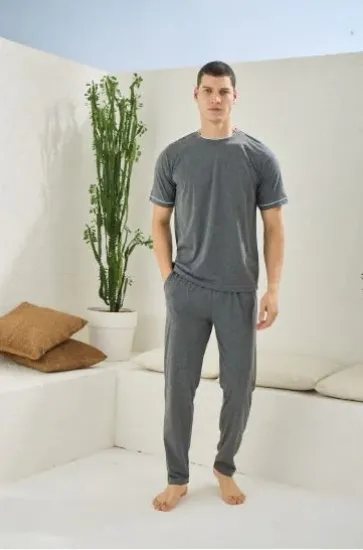 Kocabey 2092 Erkek O Yaka Pijama Takım resmi