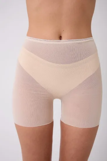 Freshness 0024 Lazer Kesim Tül Boxer Korse resmi