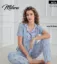 Mihra 90141 Kadın Boydan Düğmeli Pijama Takımı resmi