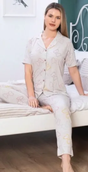 Alissa 6264 Kadın Patlı Pijama Takımı resmi
