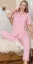 Alissa 6294 Kadın Çizgili Patlı Pijama Takımı resmi