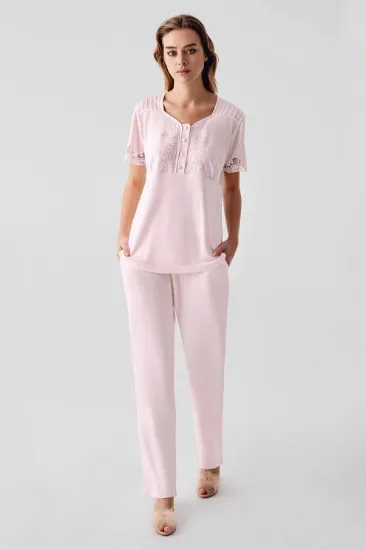 Freshness 322 Kadın Sabahlıklı Pijama Takımı resmi