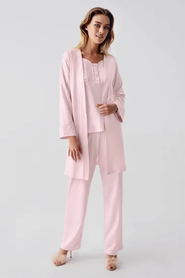Freshness 321 Kadın Sabahlıklı Pijama Takımı resmi