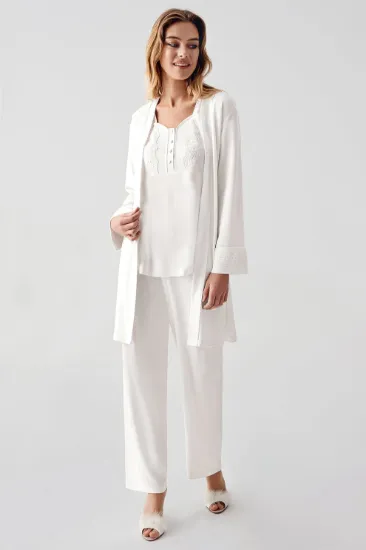 Freshness 321 Kadın Sabahlıklı Pijama Takımı resmi