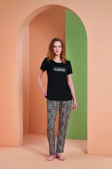 PJS 27036 Kadın Kısa Kol Pijama Takımı resmi